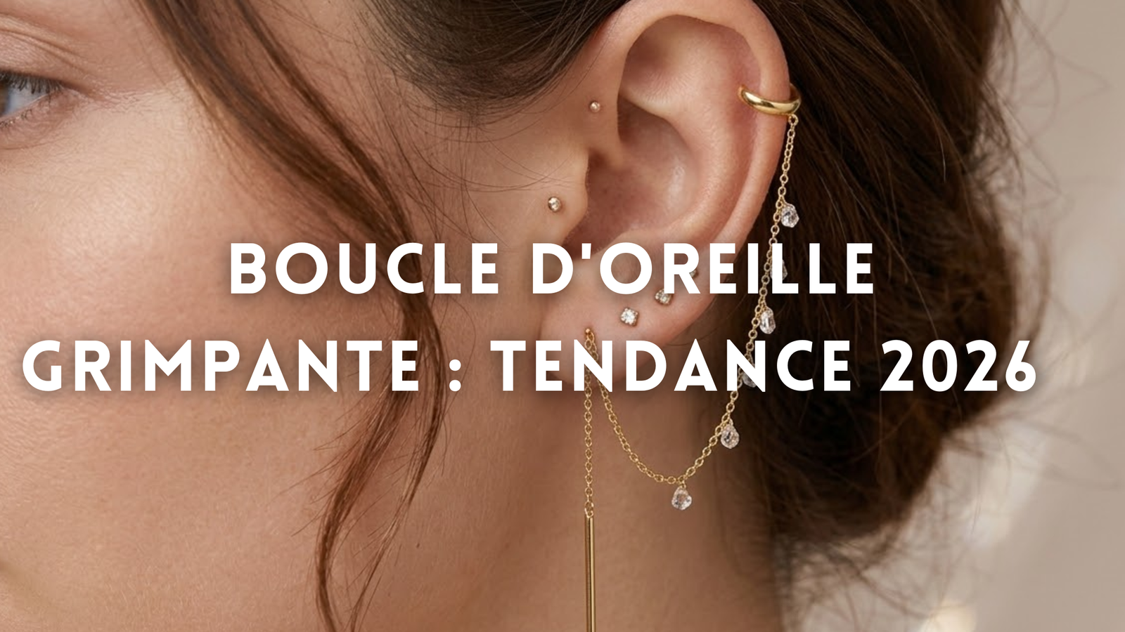 Boucle d'Oreille Grimpante : Tendance 2026