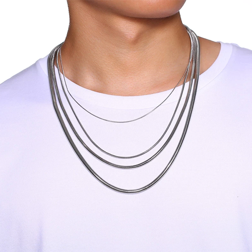 Chaîne Homme Acier Inoxydable