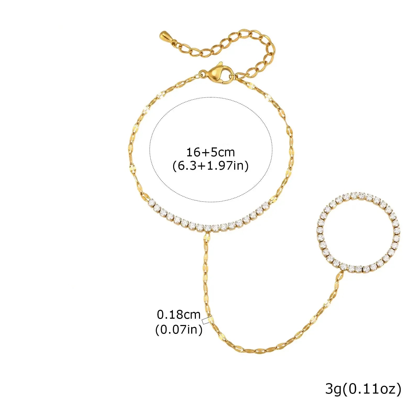 Chaine de Main en Acier Inoxydable