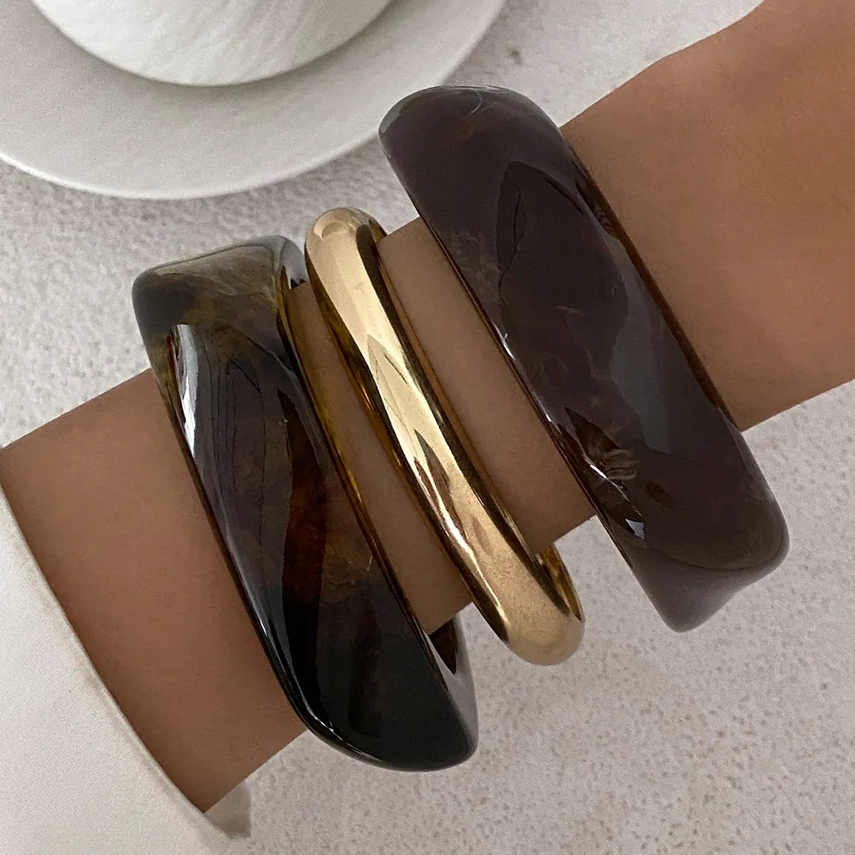 Jonc Marron Femme