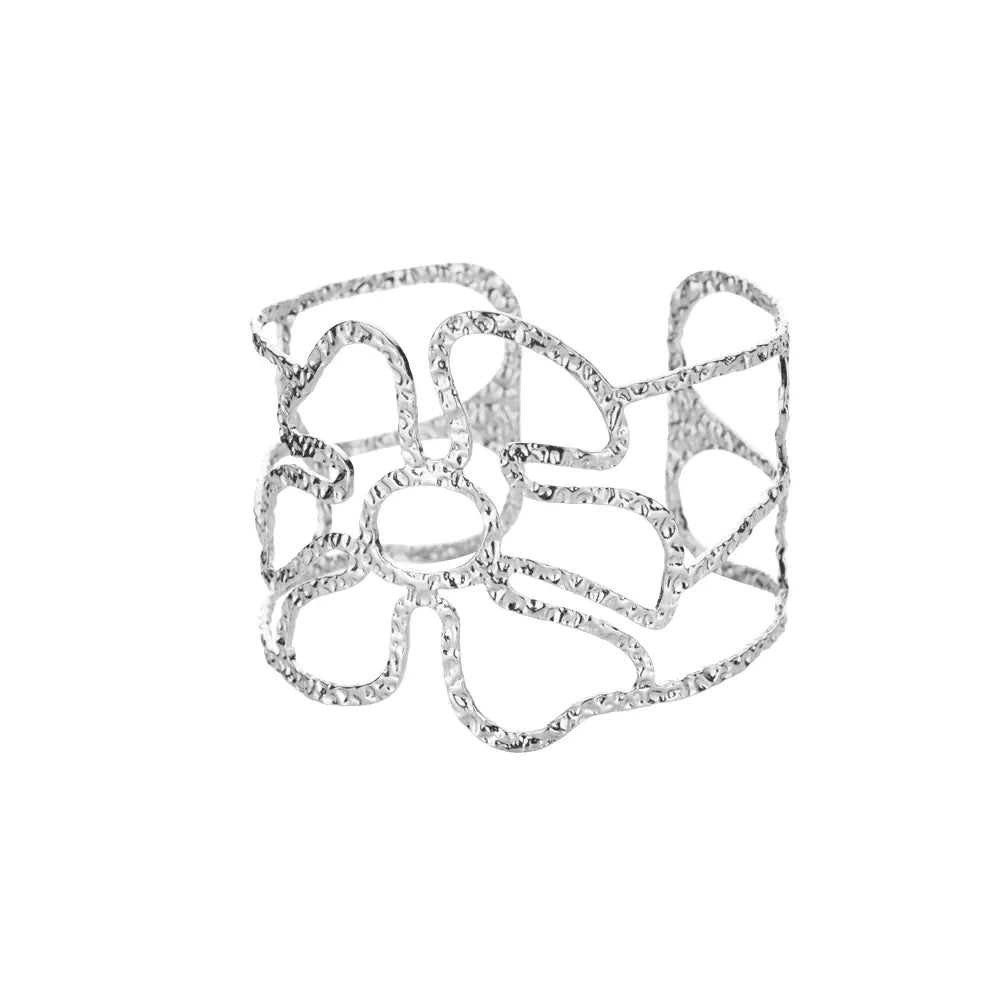 Bracelet Jonc Fleurs