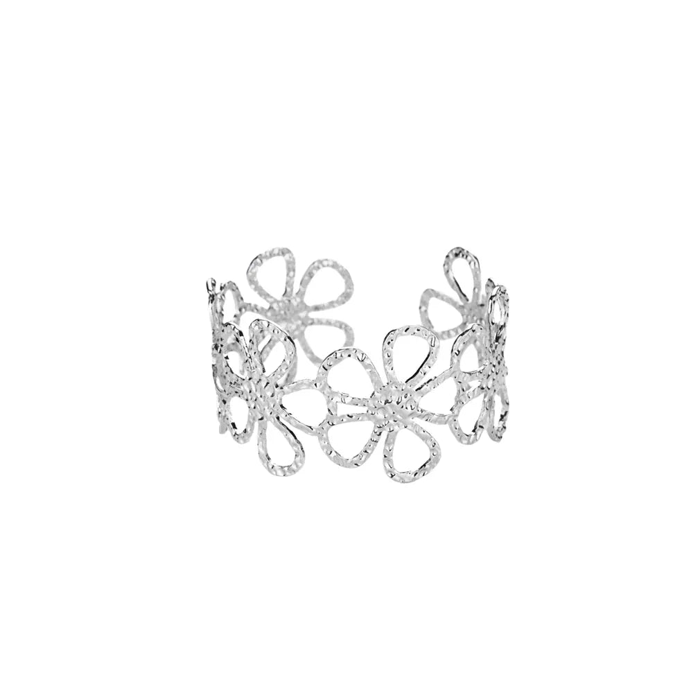 Bracelet Jonc Fleurs