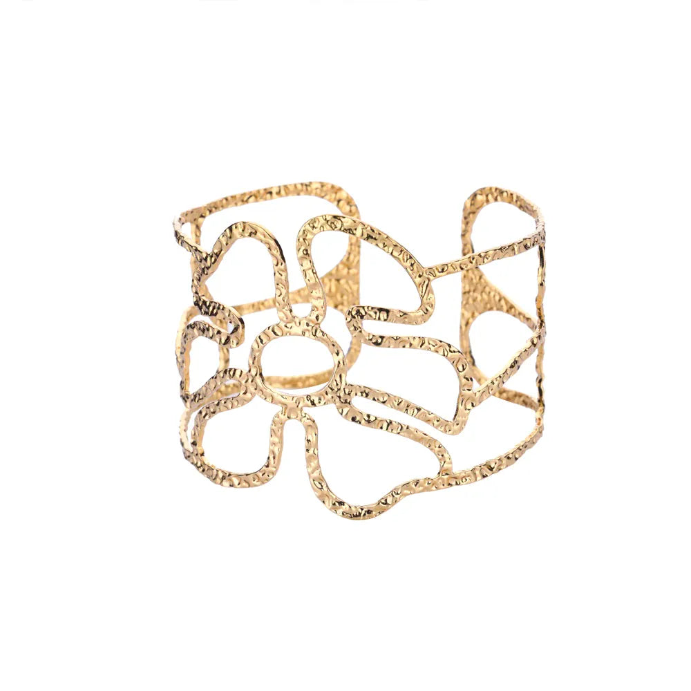 Bracelet Jonc Fleurs