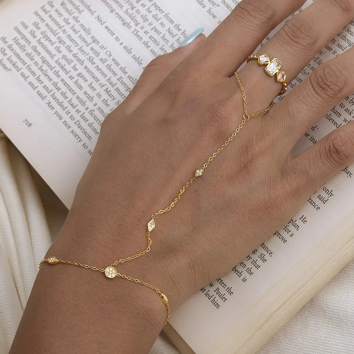 Bracelet en Or pour la Main