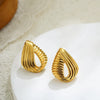 Boucle d&#39;Oreille Acier Inoxydable