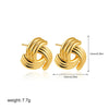 Boucle d&#39;Oreille Acier Inoxydable