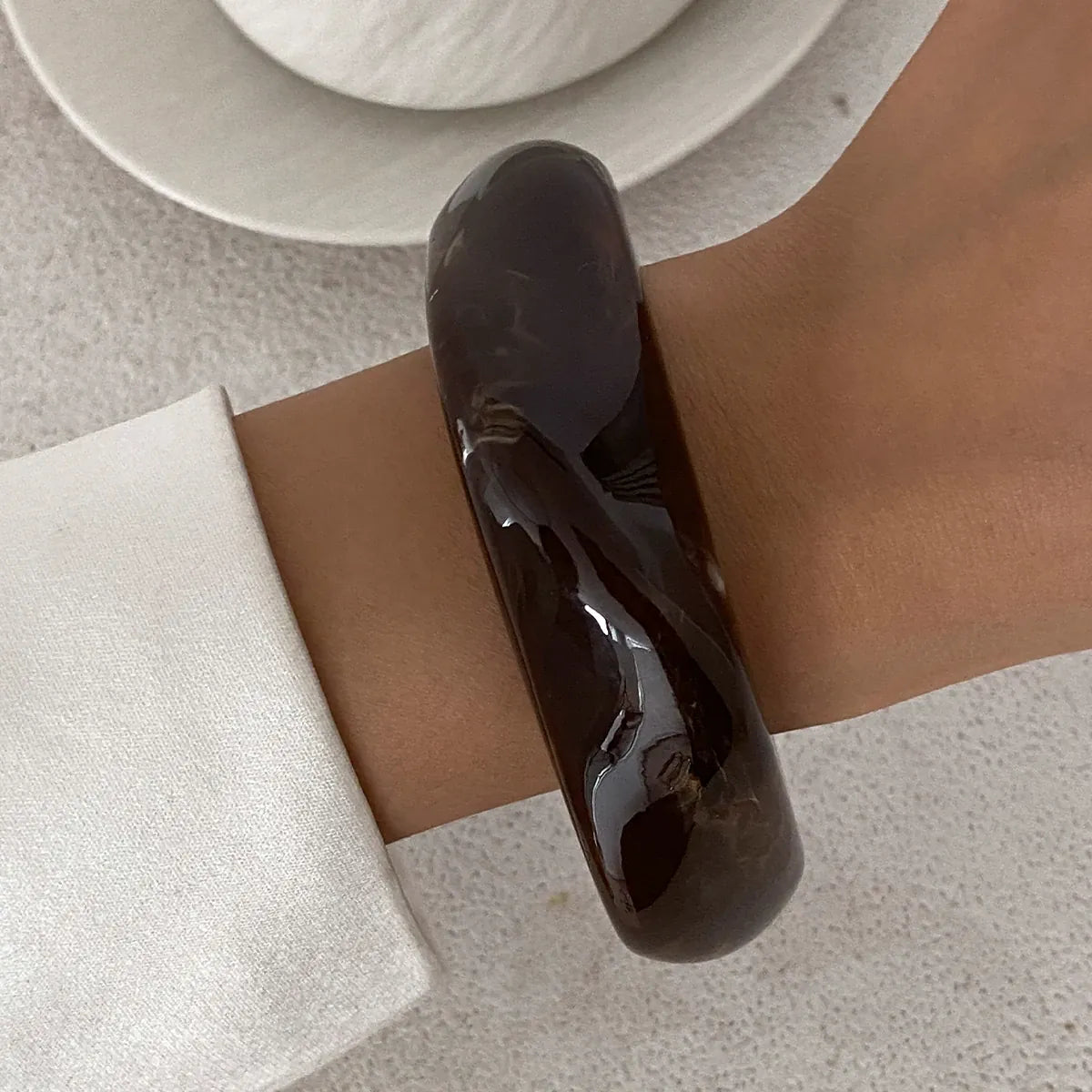Jonc Marron Femme