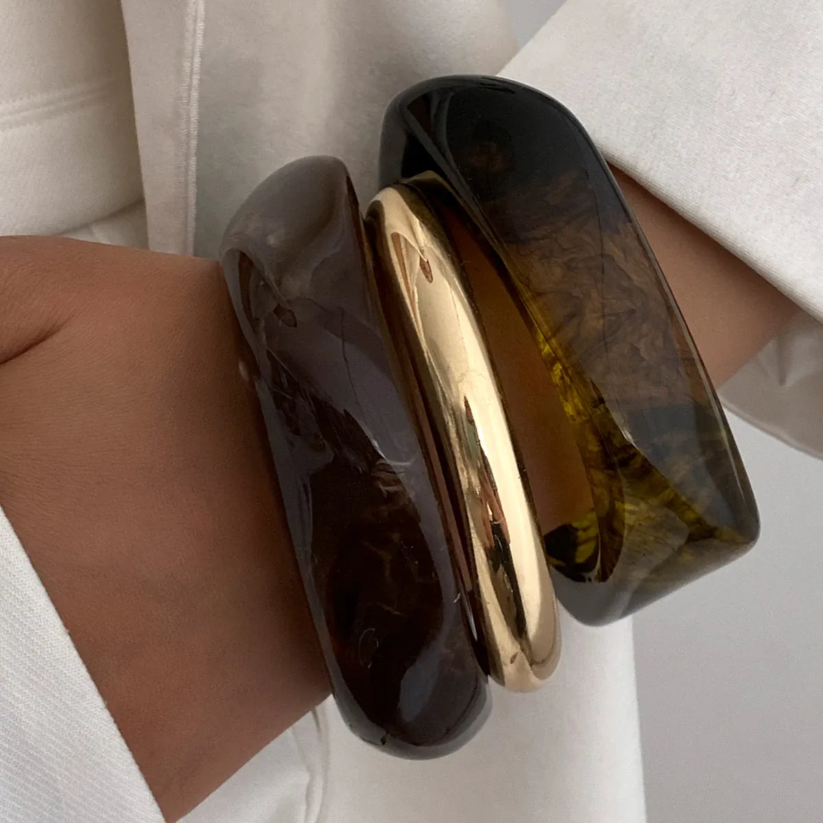 Jonc Marron Femme