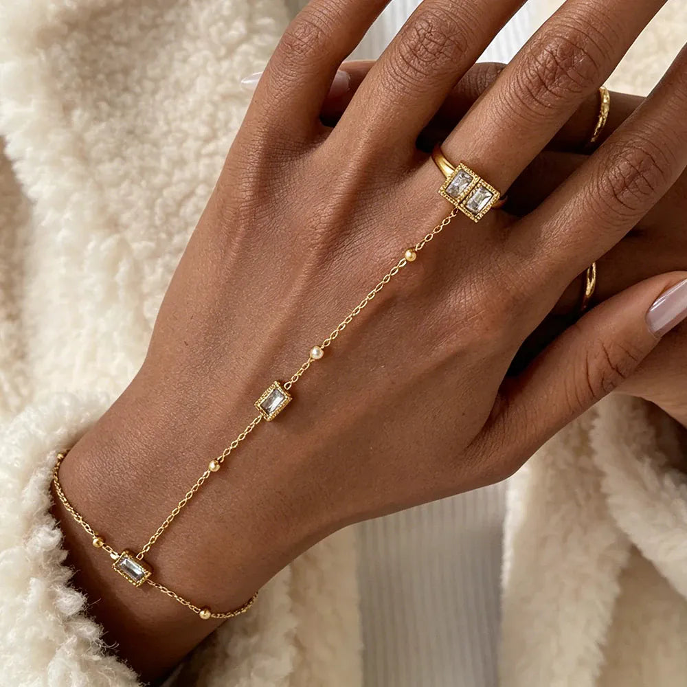 Bracelet Chaine de Main Femme