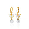 Boucles d&#39;Oreilles Perles Pendantes