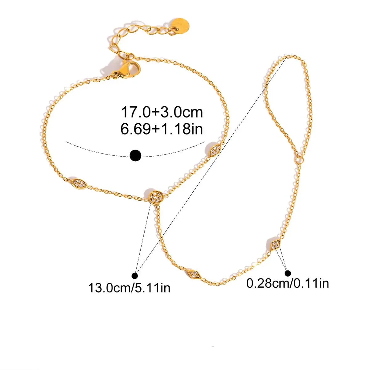 Bracelet en Or pour la Main