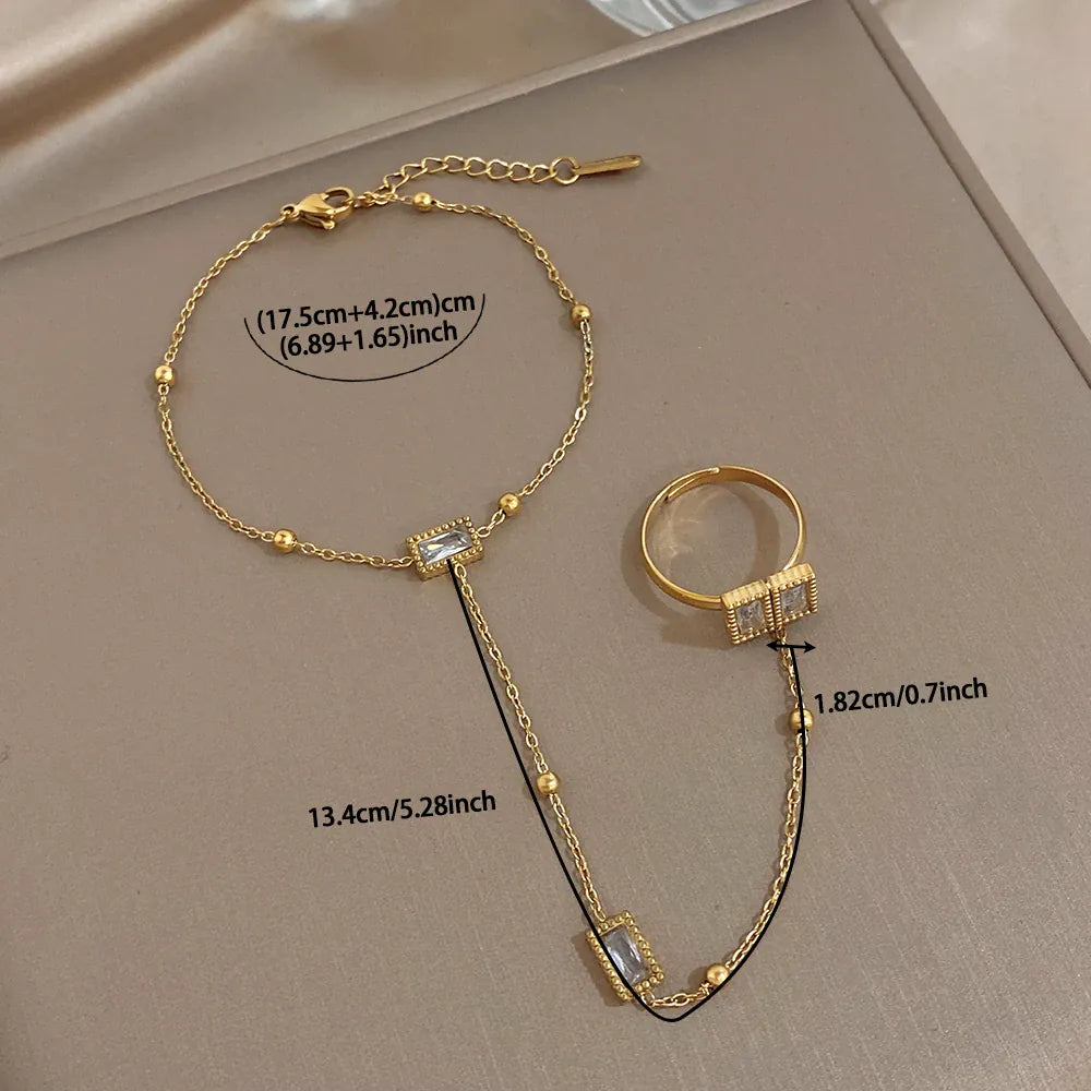 Bracelet Chaine de Main Femme