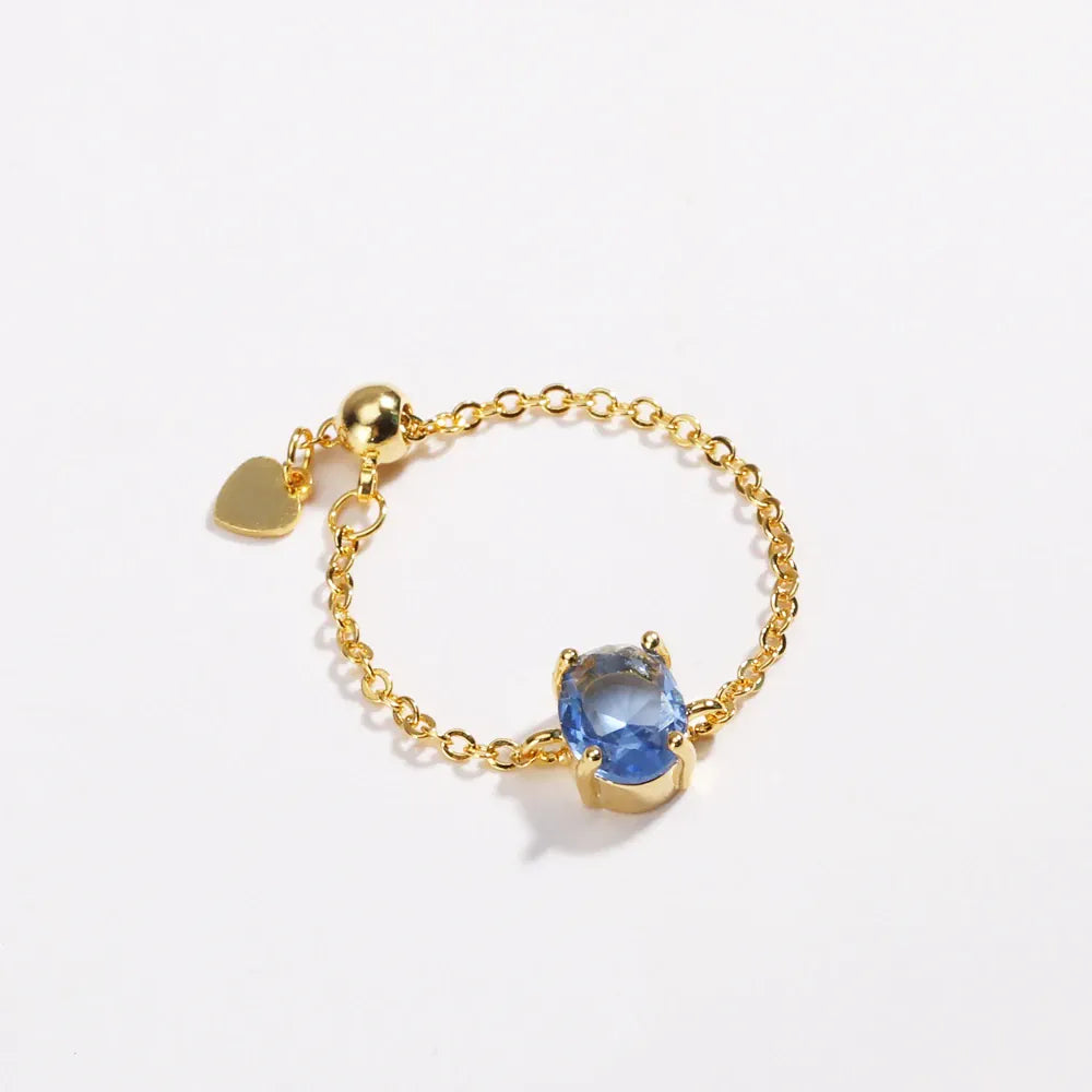 Bague Ajustable Chaine