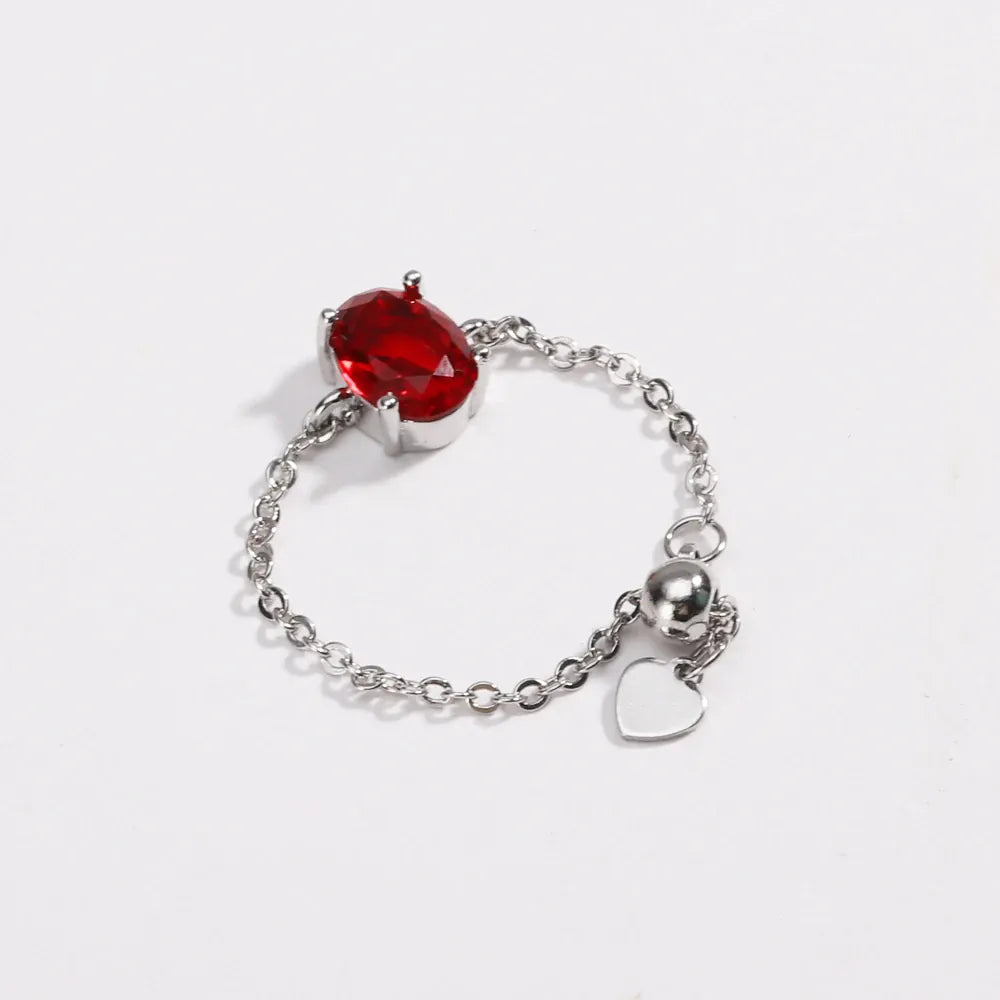 Bague Ajustable Chaine
