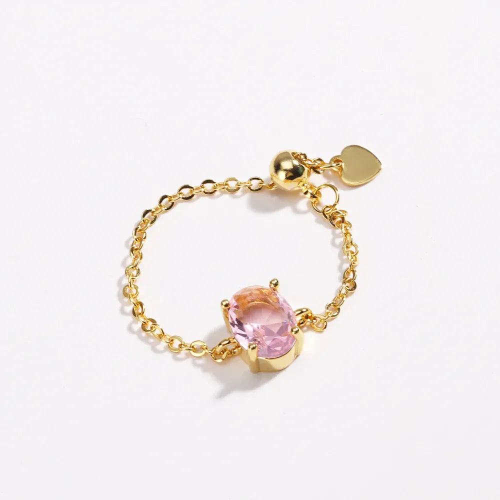 Bague Ajustable Chaine