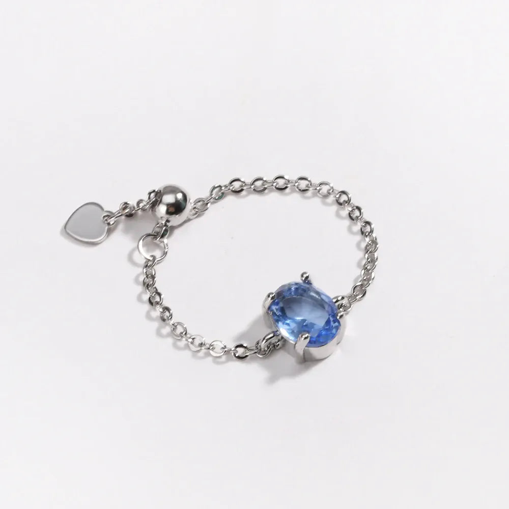 Bague Ajustable Chaine