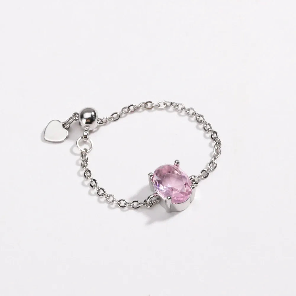Bague Ajustable Chaine