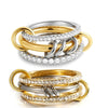 Bague Anneaux Entrelacés