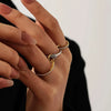 Bague Anneaux Entrelacés