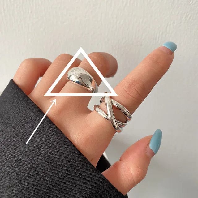 Bague Argent Moderne Cha ne Bijoux