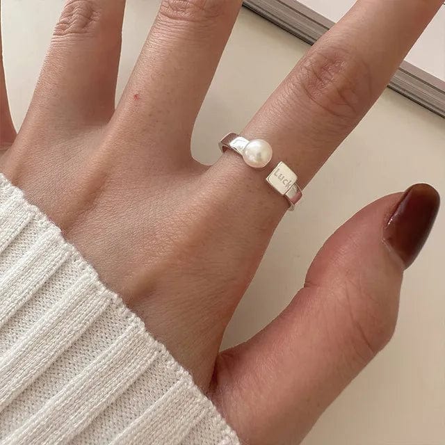 Bague Argent Moderne
