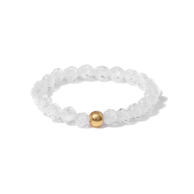 Bague avec Perle de Couleur