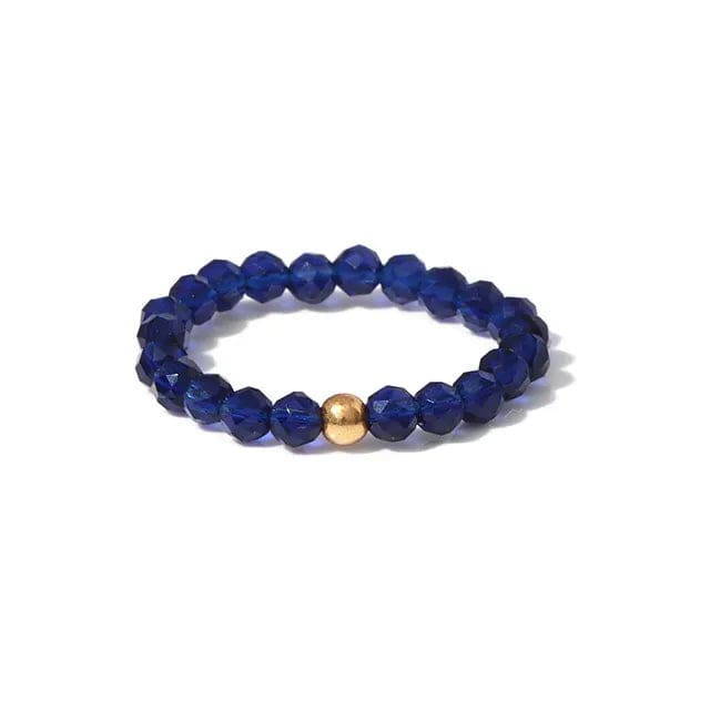 Bague avec Perle de Couleur