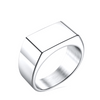 Bague Carrée Homme