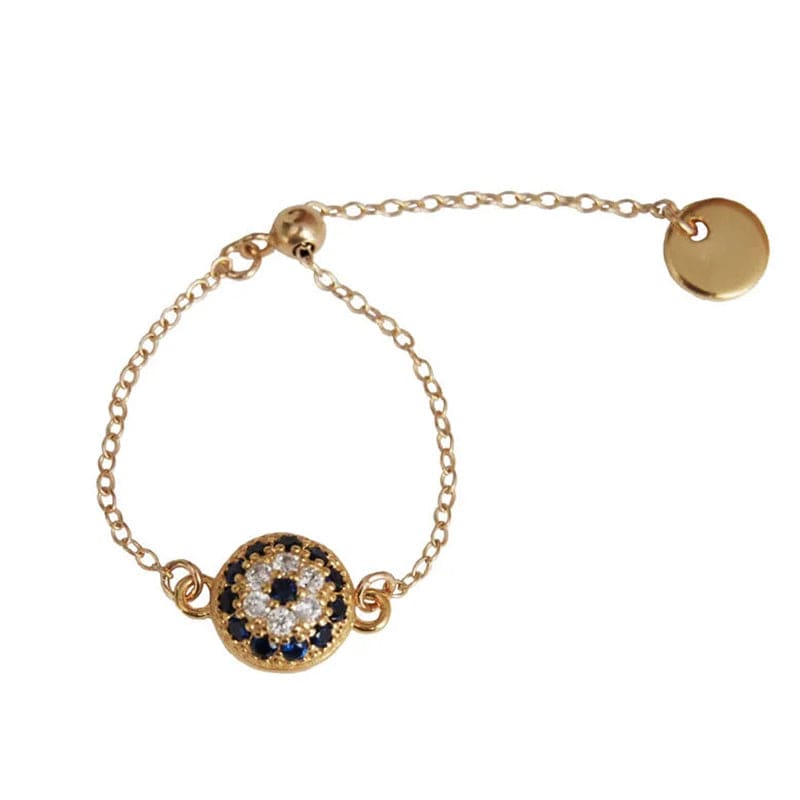 Bague Chaine Oeil Turc