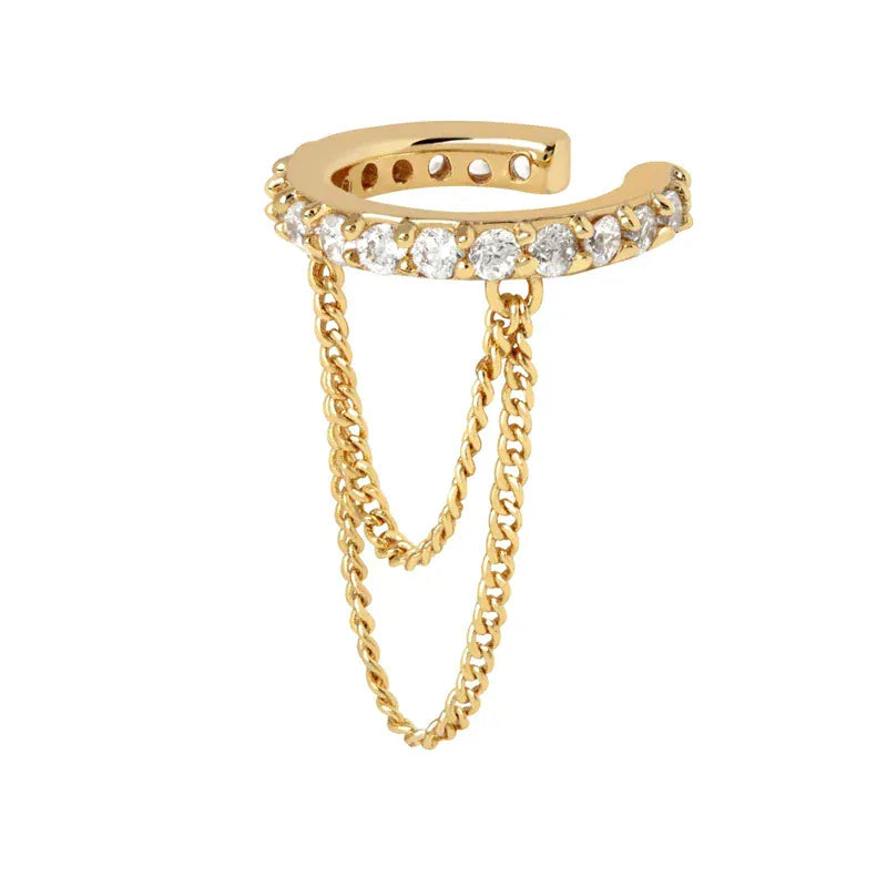 Bague d'Oreille avec Chaine