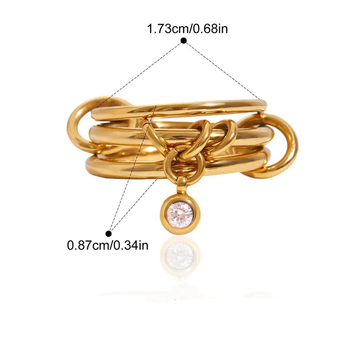 Bague Empilable Pampille