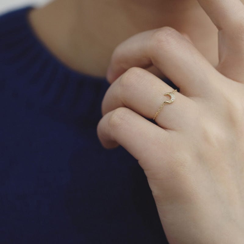 Bague en Chaine Fine