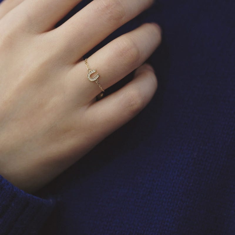 Bague en Chaine Fine