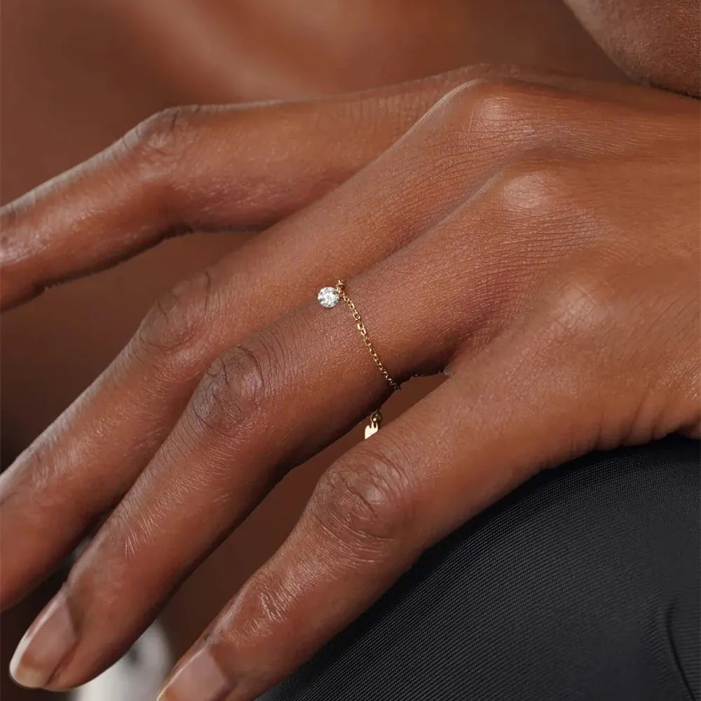 Bague Fine Chaine