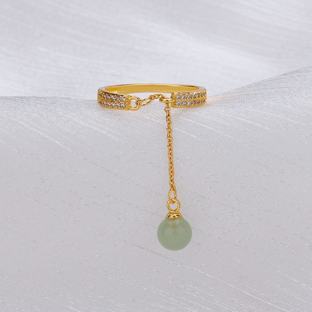 Bague Fine Chaine Perle de Culture