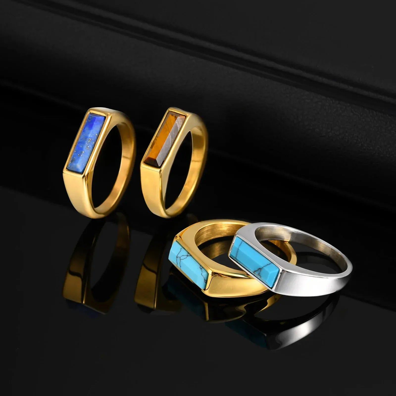 Bague Homme avec Pierre