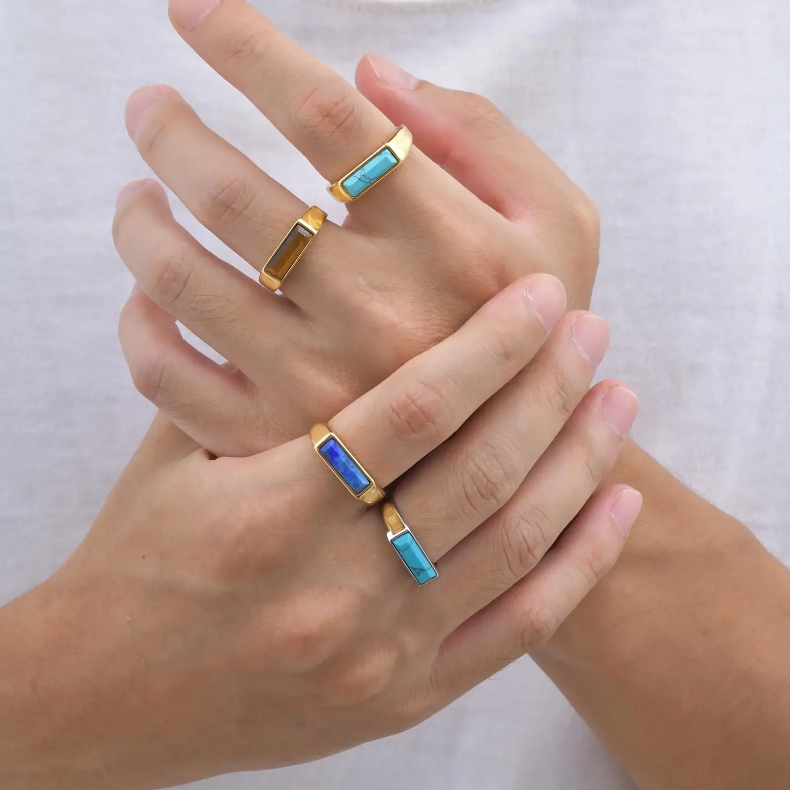 Bague Homme avec Pierre