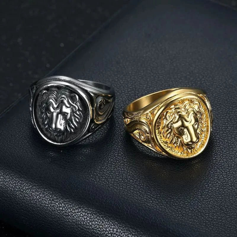 Bague Homme Lion
