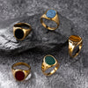 Bague Homme Or Pierre