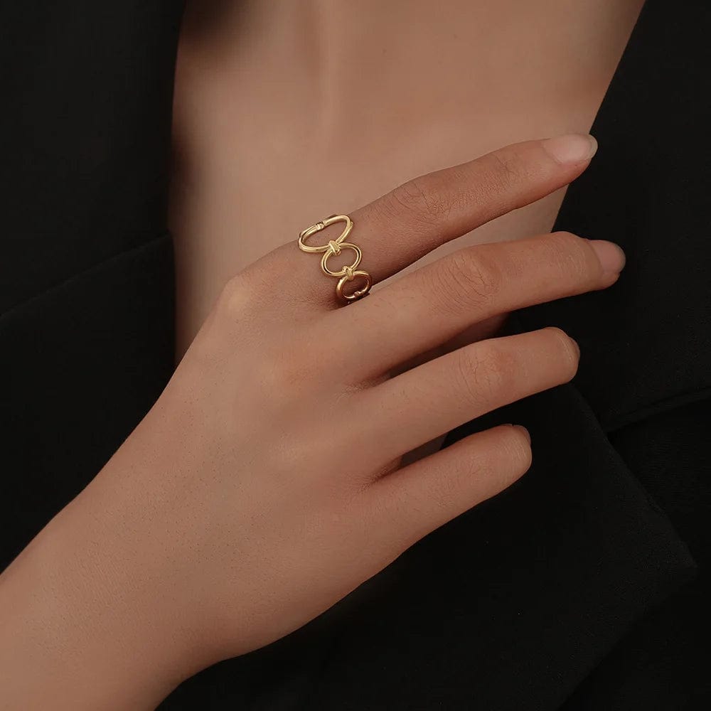 Bague Maille Jaseron