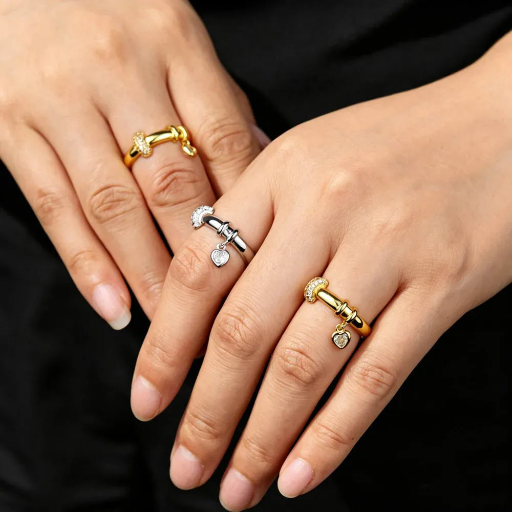Bague Pampille Or Coeur