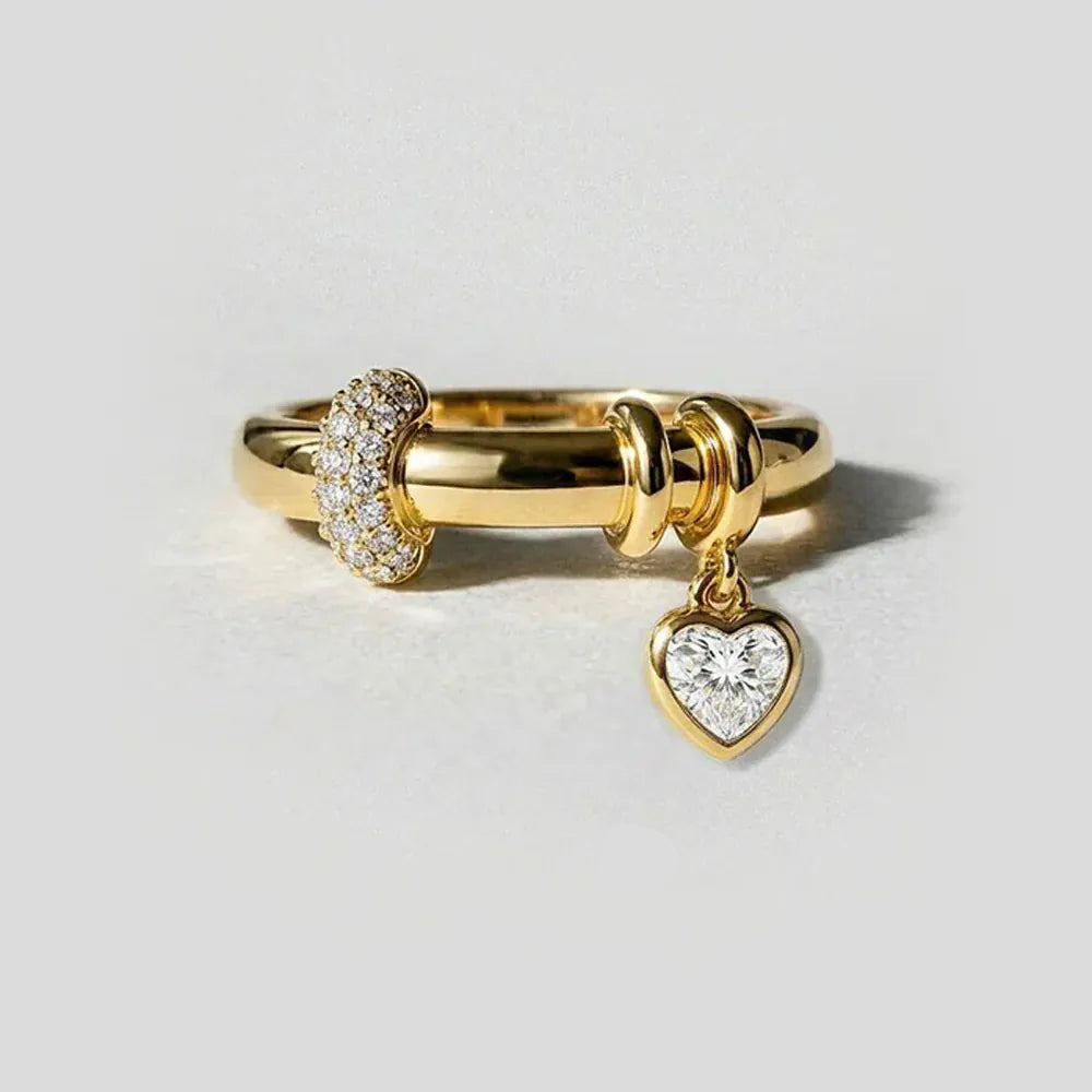 Bague Pampille Or Coeur