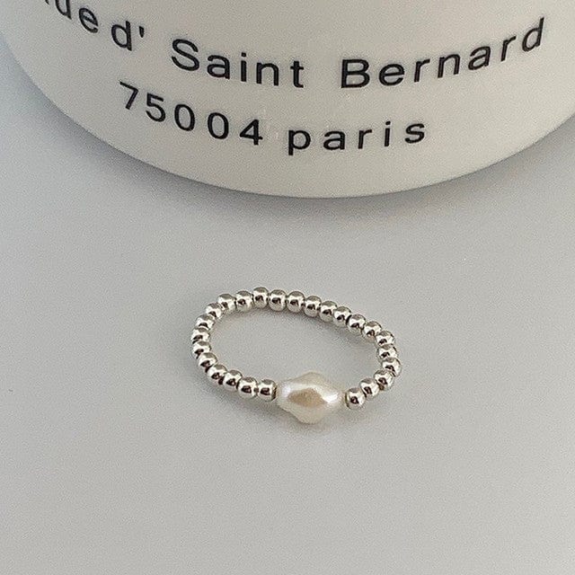 Bague perle d&#39;eau douce