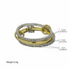 Bague Triple Stacker