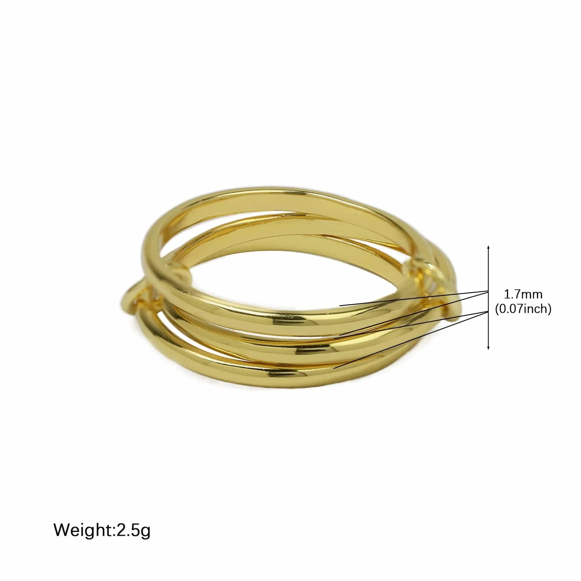Bague Triple Stacker