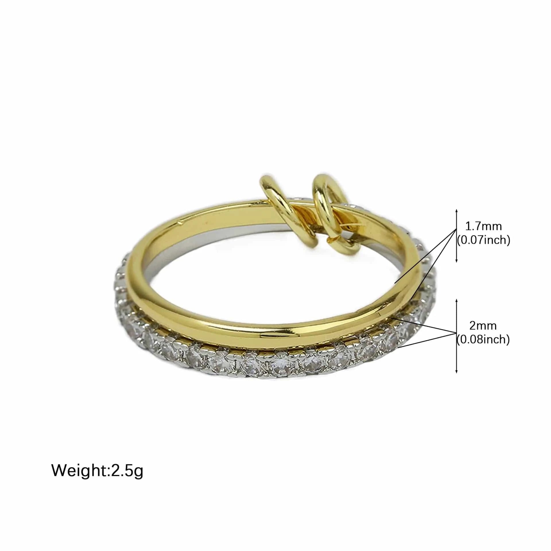 Bague Triple Stacker