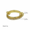 Bague Triple Stacker