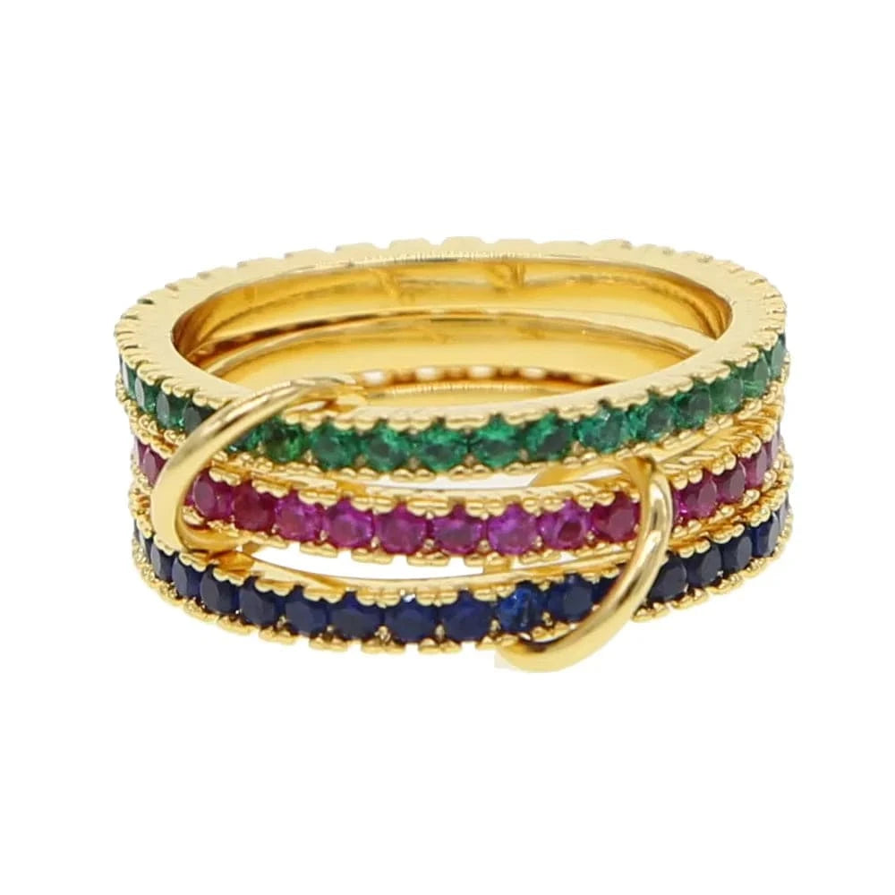 Bagues Fines à Accumuler