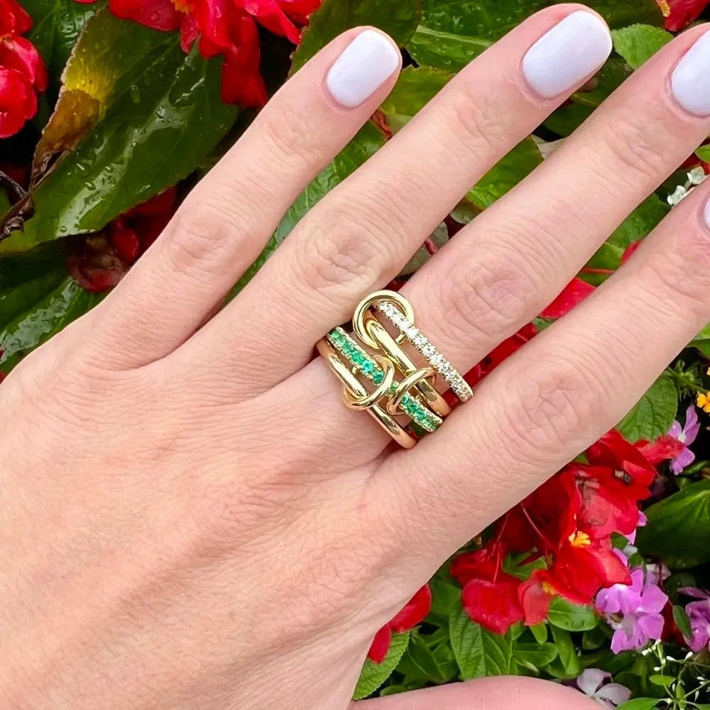 Bagues Fines à Accumuler