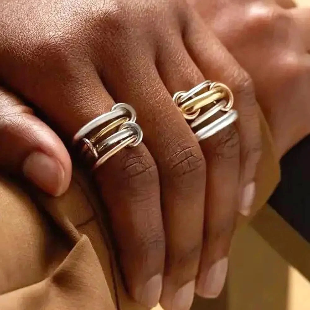 Bagues Fines à Accumuler